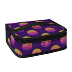 Retrowave Sunset Pattern Print Small Lunch Bag