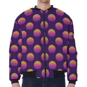 Retrowave bomber clearance jacket