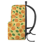 Ripe Apricot Fruit Pattern Print Backpack