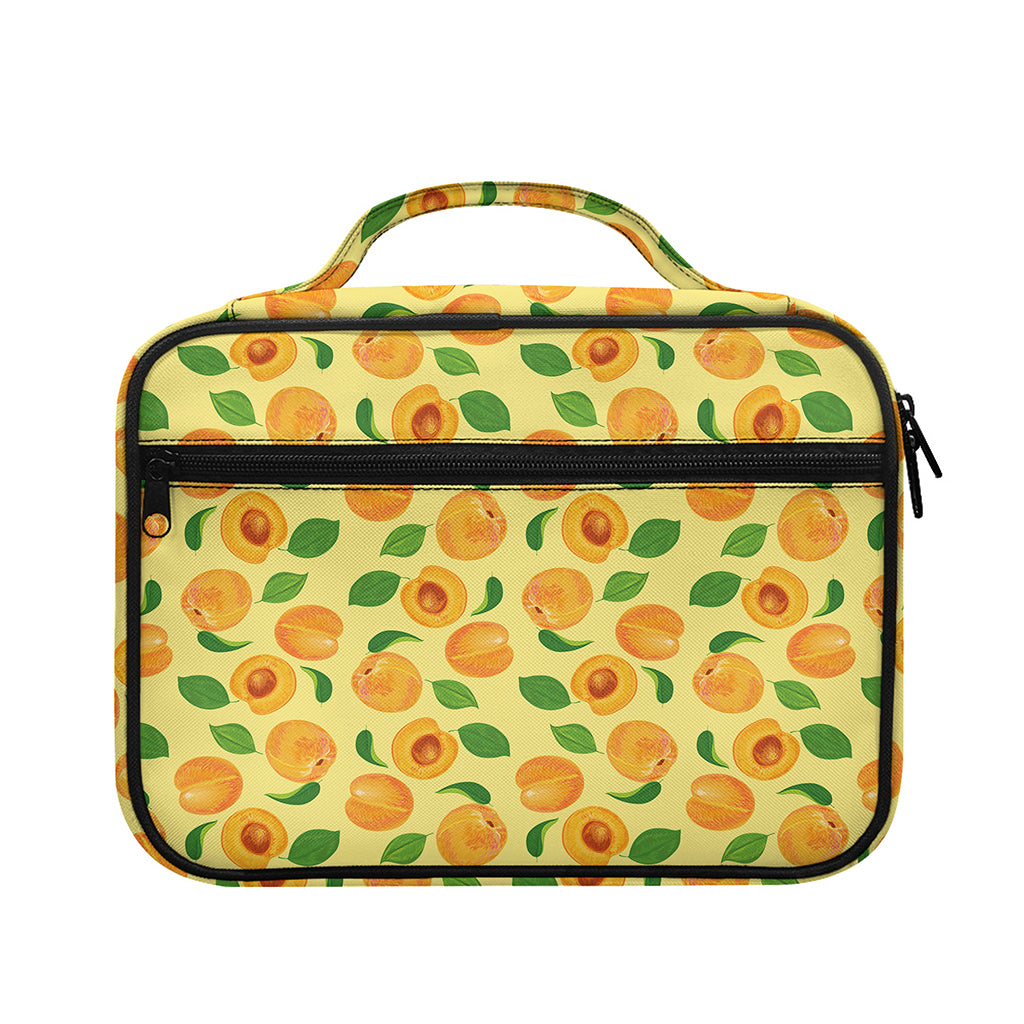 Ripe Apricot Fruit Pattern Print Briefcase Bible Bag