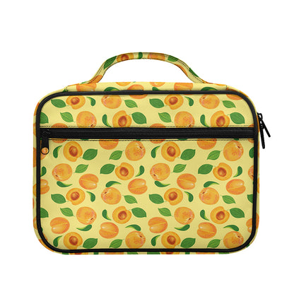 Ripe Apricot Fruit Pattern Print Briefcase Bible Bag