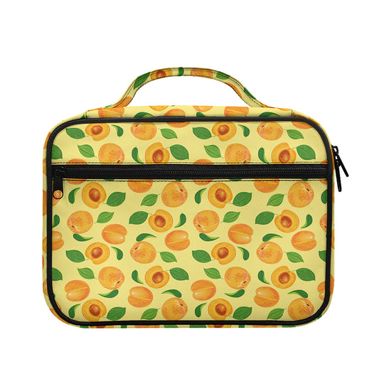 Ripe Apricot Fruit Pattern Print Briefcase Bible Bag