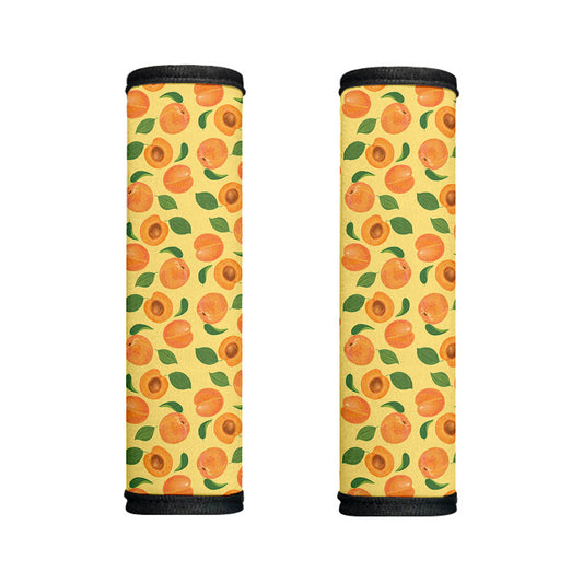 Ripe Apricot Fruit Pattern Print Handle Covers
