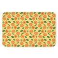Ripe Apricot Fruit Pattern Print Indoor Door Mat