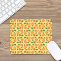 Ripe Apricot Fruit Pattern Print Mouse Pad