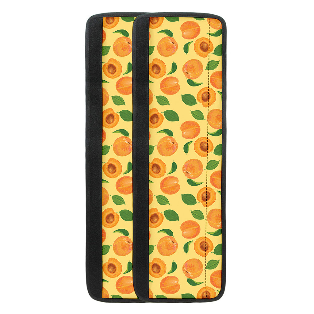 Ripe Apricot Fruit Pattern Print Refrigerator Handle Covers