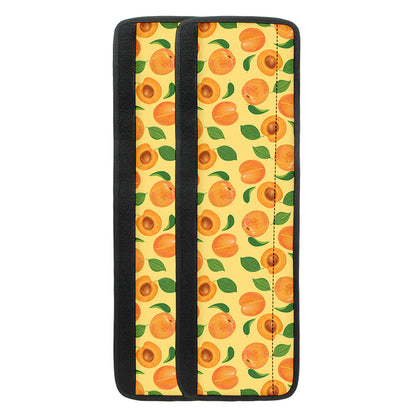 Ripe Apricot Fruit Pattern Print Refrigerator Handle Covers