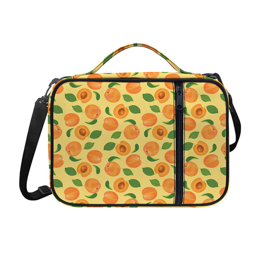 Ripe Apricot Fruit Pattern Print Shoulder Strap Bible Bag