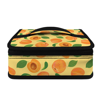 Ripe Apricot Fruit Pattern Print Small Lunch Bag