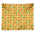 Ripe Apricot Fruit Pattern Print Tapestry