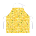Ripe Banana Pattern Print Adjustable Apron