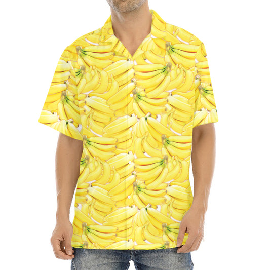 Ripe Banana Pattern Print Aloha Shirt