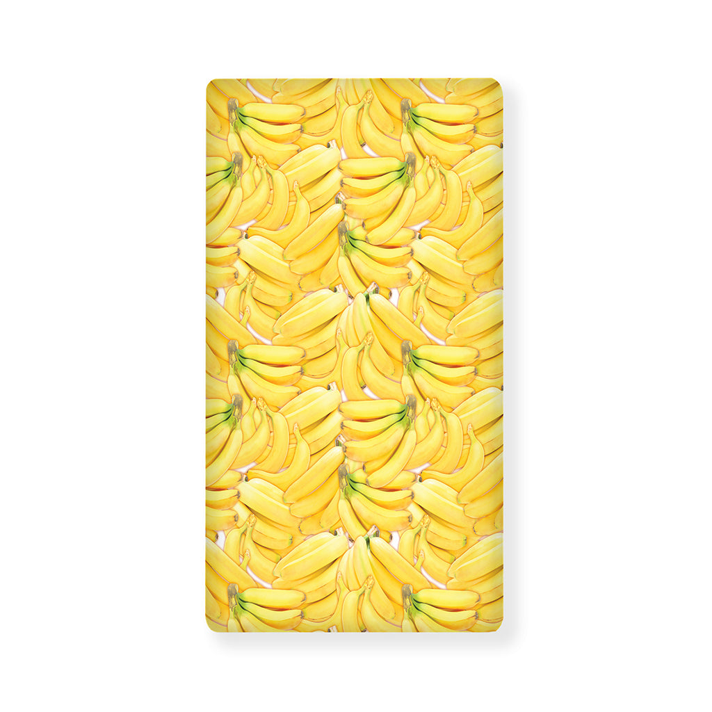 Ripe Banana Pattern Print Baby Crib Sheet