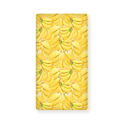 Ripe Banana Pattern Print Baby Crib Sheet