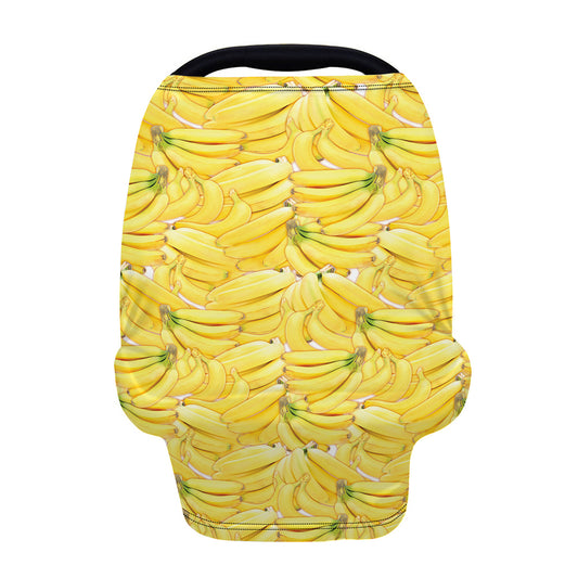 Ripe Banana Pattern Print Baby Seat Cover