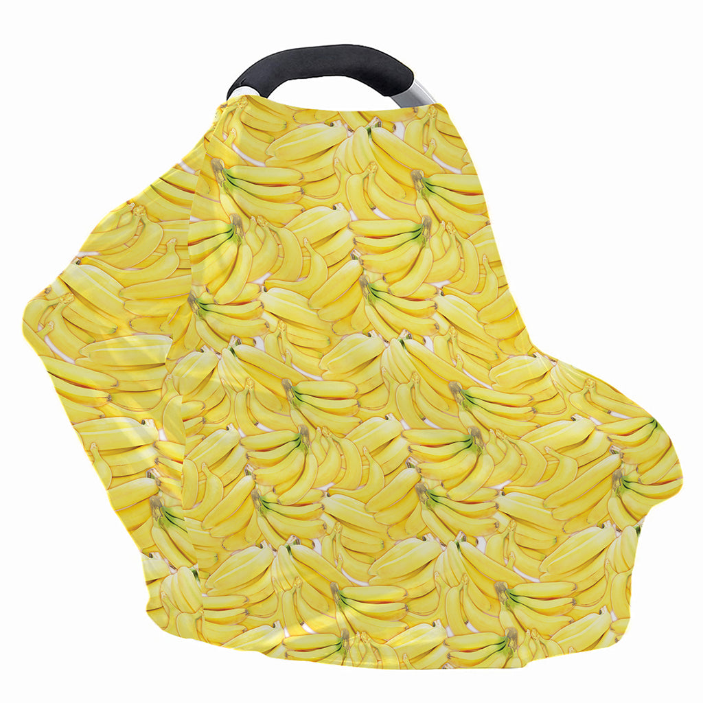 Ripe Banana Pattern Print Baby Seat Cover