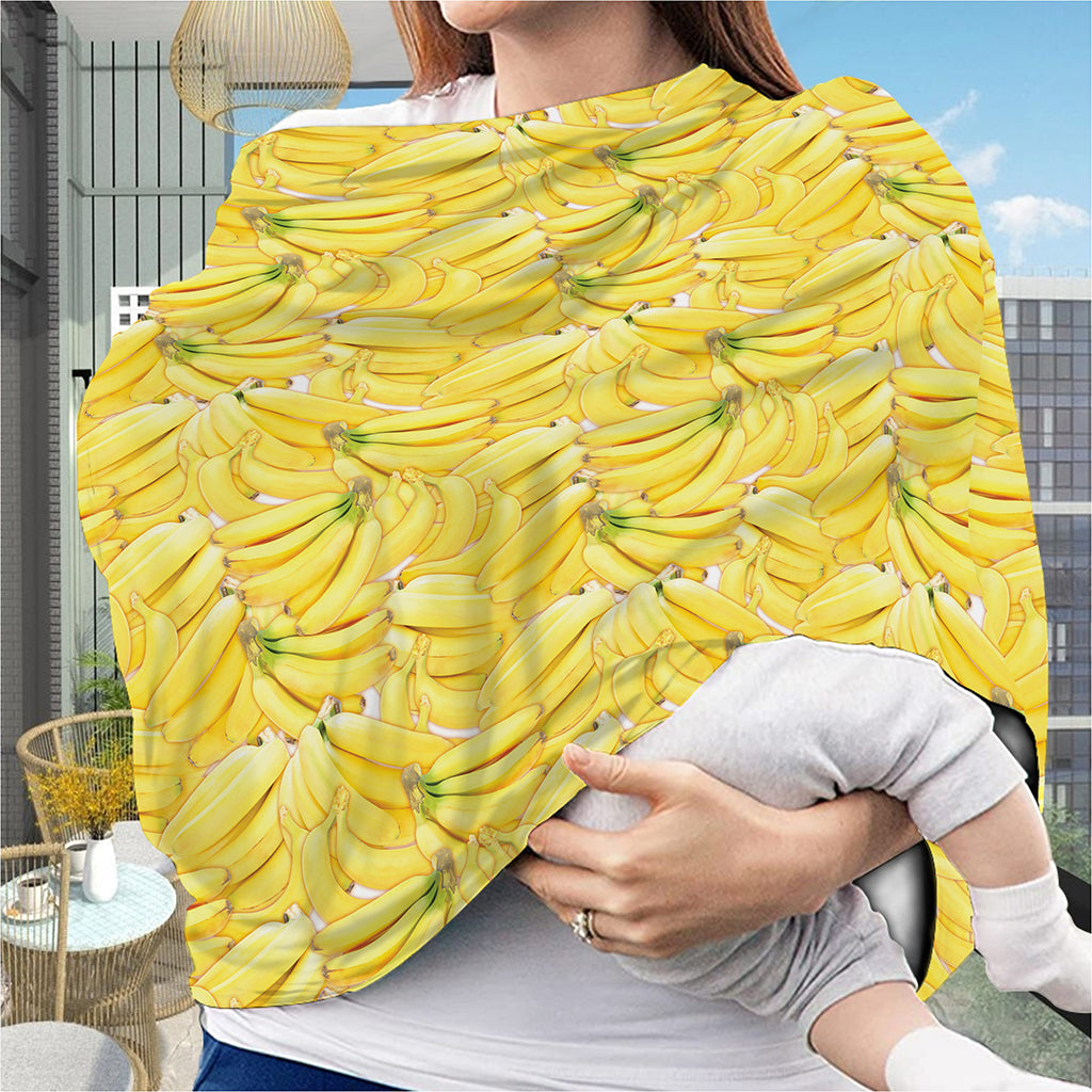 Ripe Banana Pattern Print Baby Seat Cover
