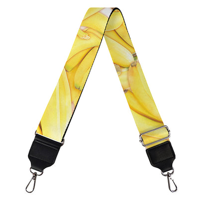 Ripe Banana Pattern Print Bag Strap