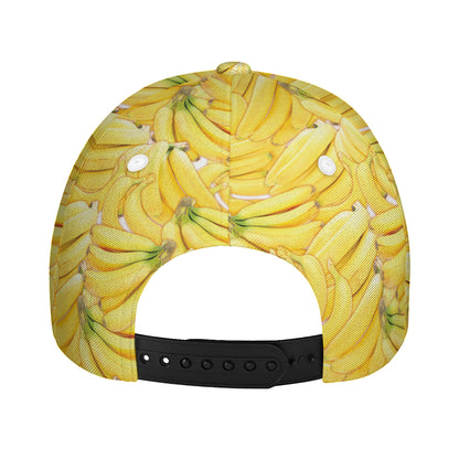 Ripe Banana Pattern Print Baseball Cap
