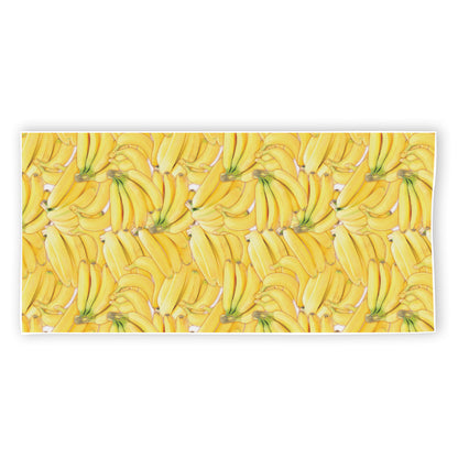 Ripe Banana Pattern Print Beach Towel
