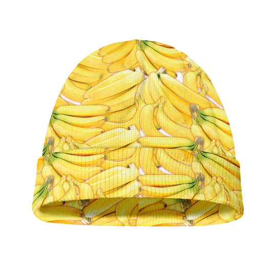 Ripe Banana Pattern Print Beanie