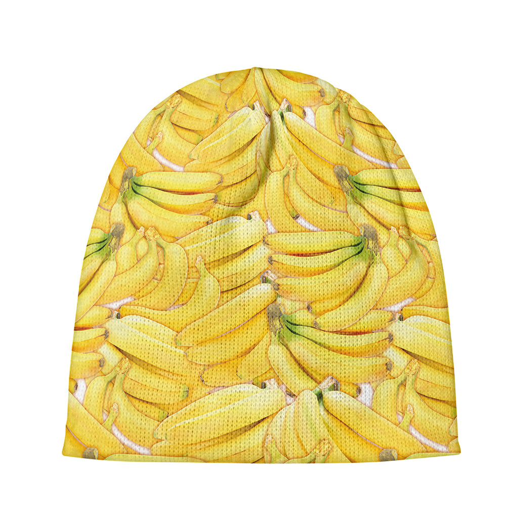 Ripe Banana Pattern Print Beanie