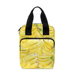Ripe Banana Pattern Print Bible Tote Bag