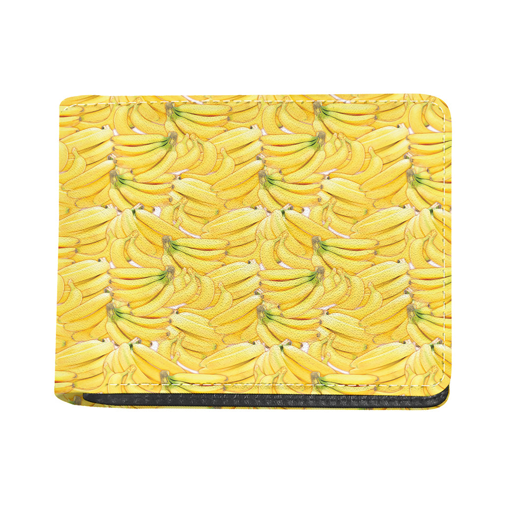 Ripe Banana Pattern Print Bifold Wallet