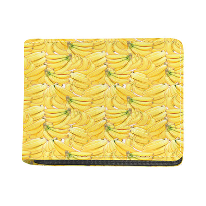 Ripe Banana Pattern Print Bifold Wallet