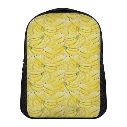 Ripe Banana Pattern Print Casual Backpack