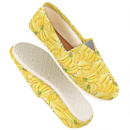Ripe Banana Pattern Print Casual Shoes