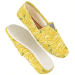 Ripe Banana Pattern Print Casual Shoes