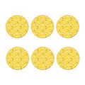 Ripe Banana Pattern Print Coaster Set