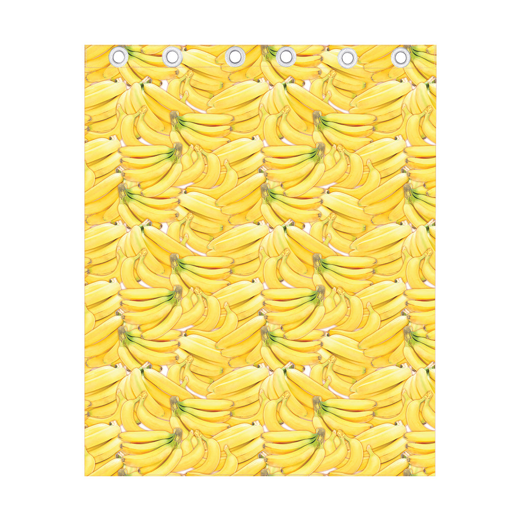 Ripe Banana Pattern Print Curtain