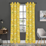 Ripe Banana Pattern Print Curtain