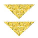 Ripe Banana Pattern Print Dog Bandana