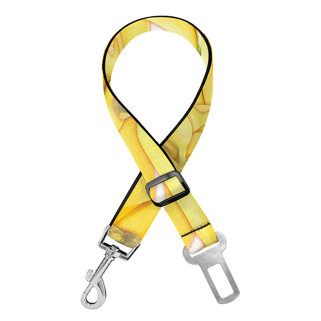 Ripe Banana Pattern Print Dog Seat Belt