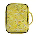 Ripe Banana Pattern Print Front Pocket Bible Bag