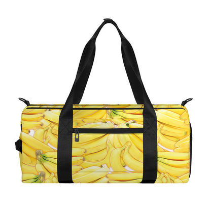 Ripe Banana Pattern Print Gym Bag