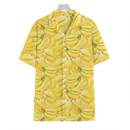 Ripe Banana Pattern Print Hawaiian Shirt