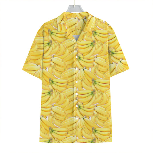 Ripe Banana Pattern Print Hawaiian Shirt
