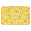 Ripe Banana Pattern Print Indoor Door Mat