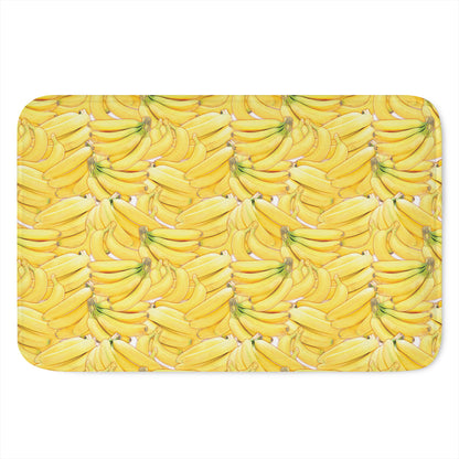 Ripe Banana Pattern Print Indoor Door Mat