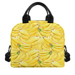 Ripe Banana Pattern Print Insulated Lunch Bag