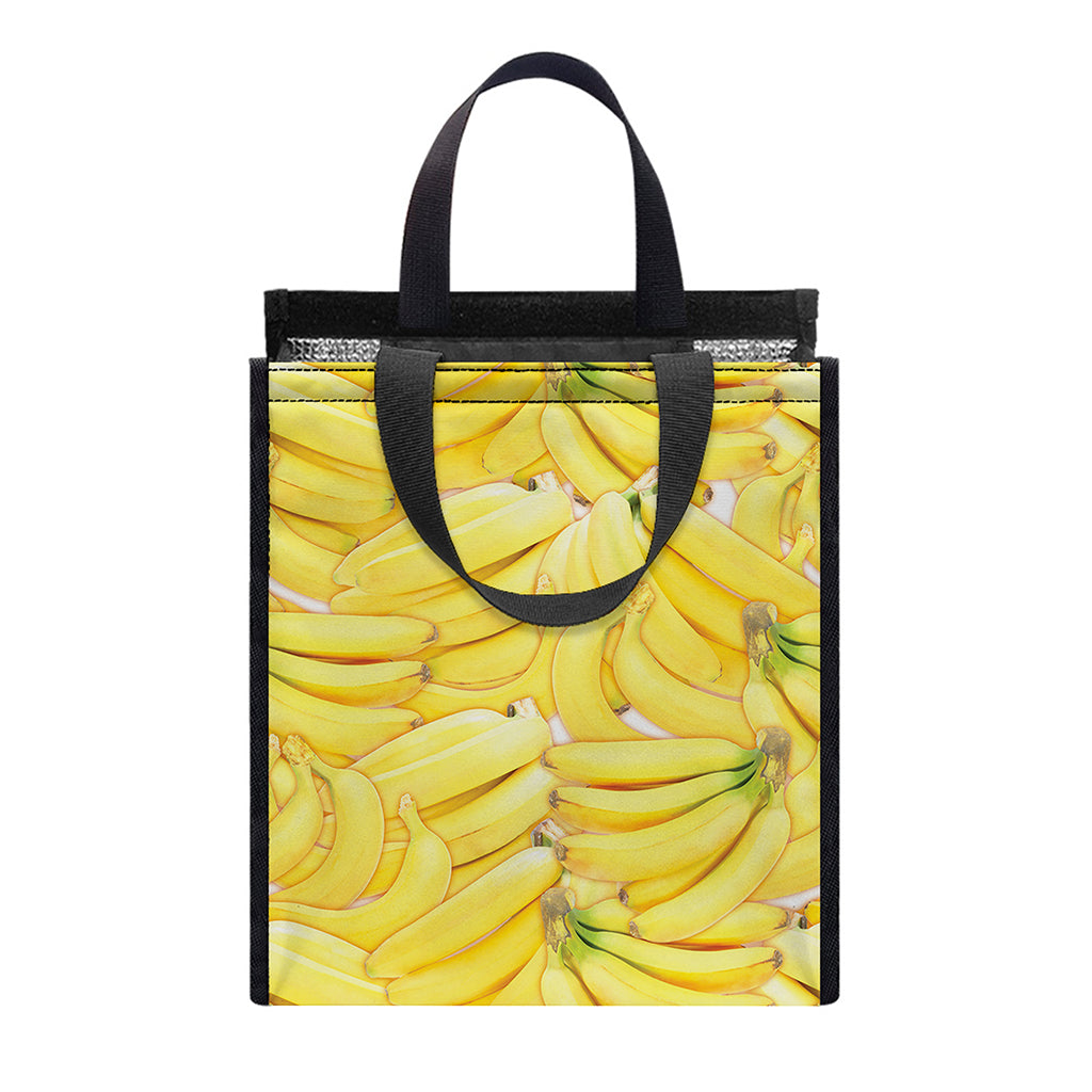 Ripe Banana Pattern Print Insulated Lunch Tote