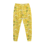 Ripe Banana Pattern Print Jogger Pants