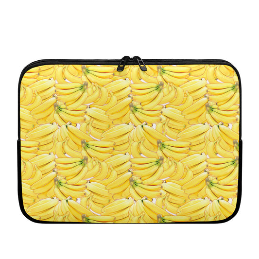 Ripe Banana Pattern Print Laptop Sleeve