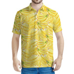 Ripe Banana Pattern Print Men's Polo Shirt