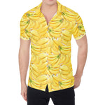 Ripe Banana Pattern Print Men's Shirt