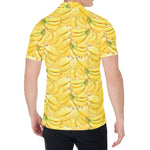 Ripe Banana Pattern Print Men's Shirt